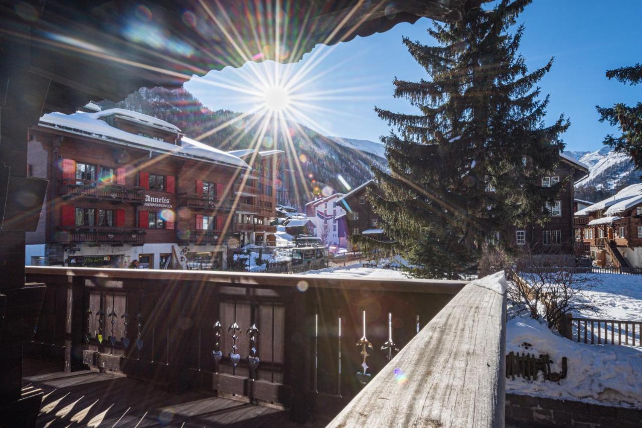 Village Apartment With Matterhorn View ツェルマット エクステリア 写真