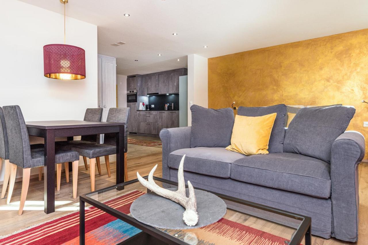 Village Apartment With Matterhorn View ツェルマット エクステリア 写真